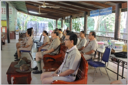 คณะรองผู้อำนวยการ สพป.ฉะเชิงเทรา เขต ๒ ร่วมเป็นเกียรติในพิธีเปิด