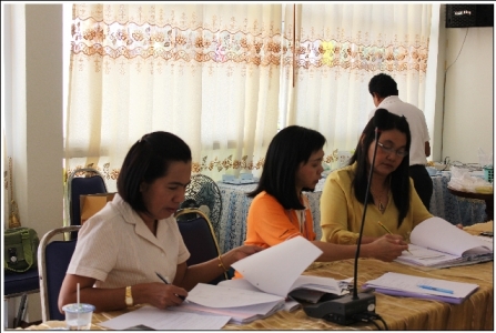 หน่วยตรวจสอบภายในจัดการประชุมเชิงปฏิบัติการตรวจสอบภายในให้แก่ครูที่ทำหน้าทีด้านการเงิน บัญชี และการพัสดุ ณ ห้องประชุมรวมใจ สพป.ฉะเิชิงเทรา เขต ๒ เมื่อวันที่ ๙ มกราคม ๒๕๕๖